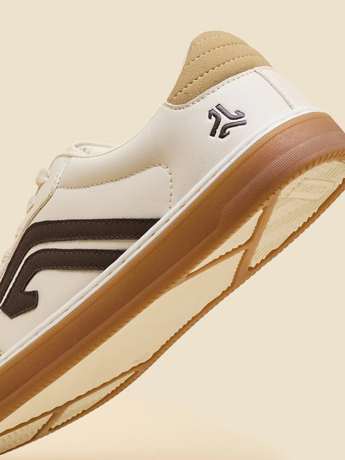 ELAN-09 Off White Men's Formal Sneakers