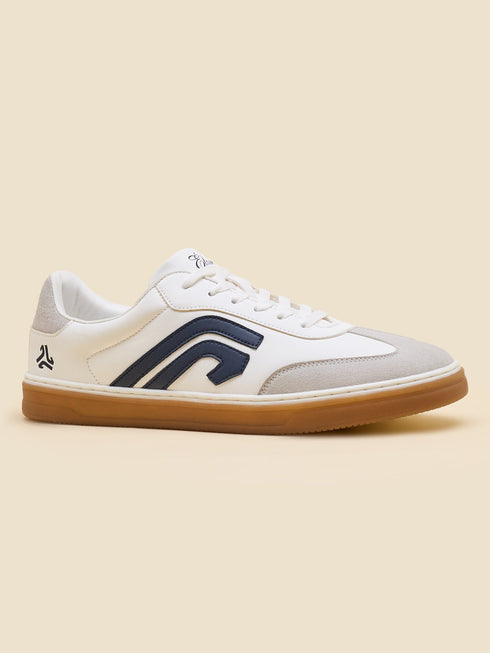 ELAN-09 White Men's Formal Sneakers