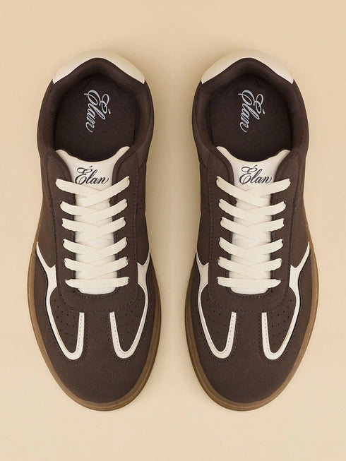 ELAN-11 Brown Men's Formal's Sneakers