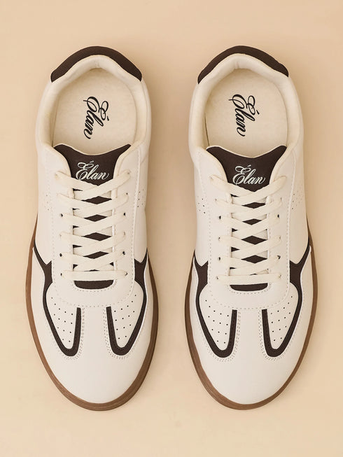ELAN-11 Off White Men's Formal's Sneakers