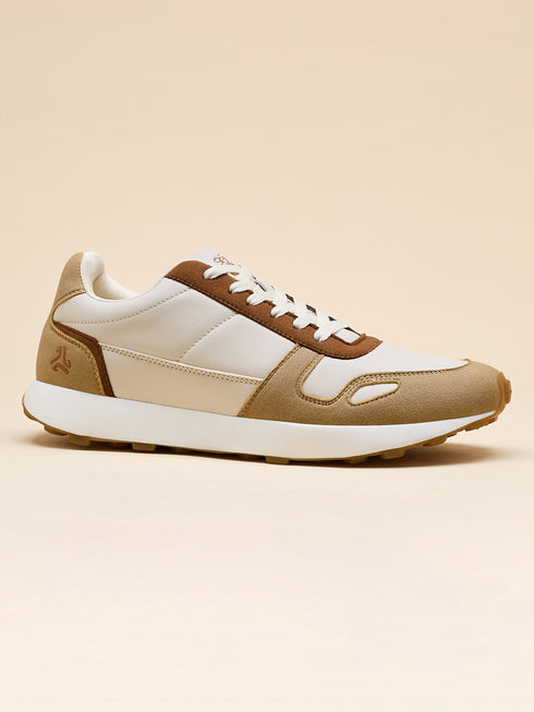 ELAN-12 Beige Men's Formal Sneakers