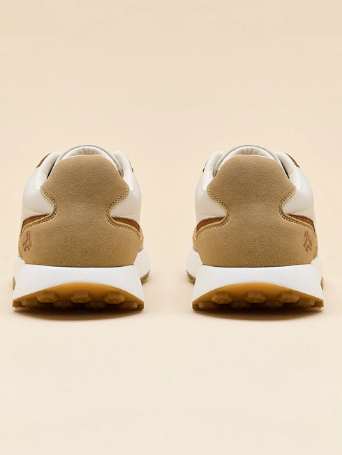 ELAN-12 Beige Men's Formal Sneakers