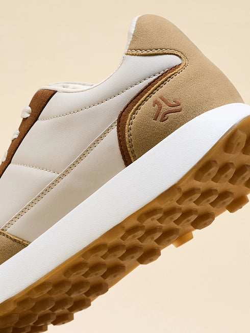 ELAN-12 Beige Men's Formal Sneakers