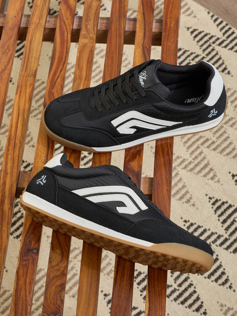 ELAN-13 Black Men's Formal Sneakers