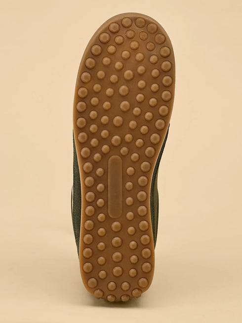 ELAN-13 Olive Men's Formal Sneakers