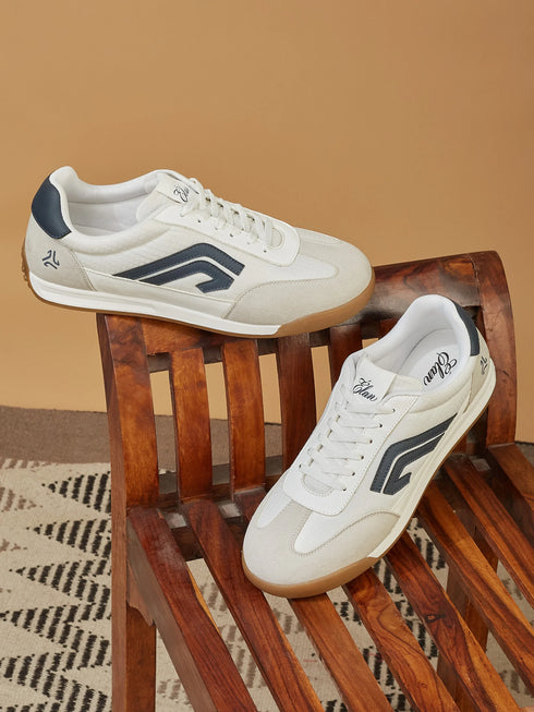 ELAN-13 White Men's Formal Sneakers