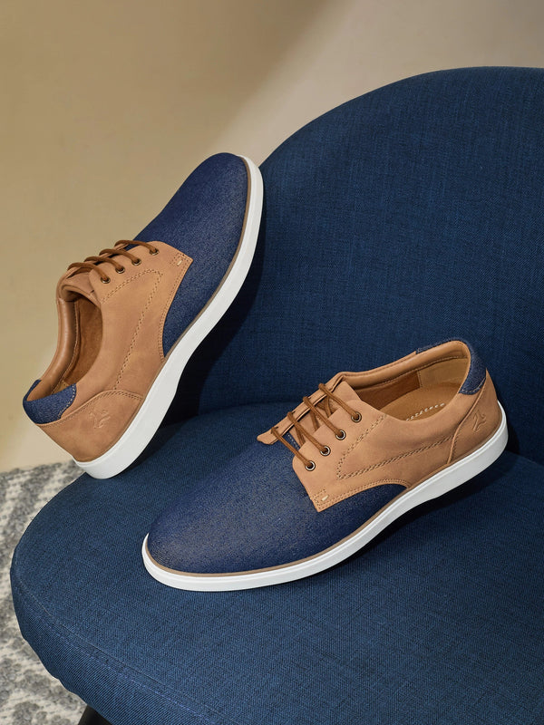 ELAN-15 Tan Men's Formal Sneakers