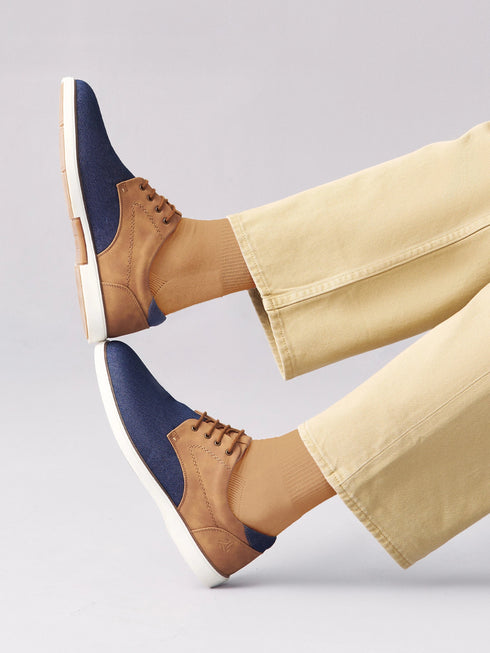 ELAN-15 Tan Men's Formal Sneakers