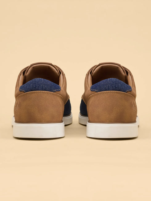 ELAN-15 Tan Men's Formal Sneakers