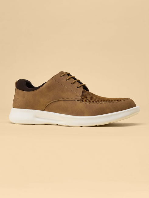 ELAN-16 Tan Men's Formal Sneakers