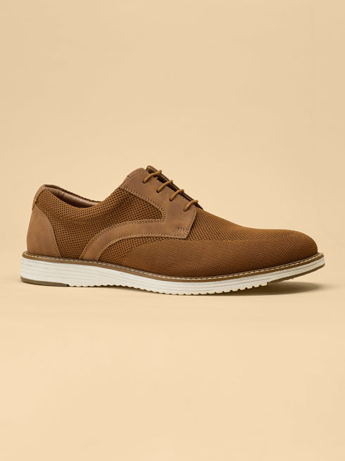 ELAN-17 Tan Men's Formal Sneakers