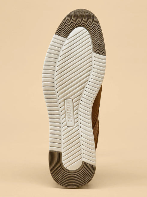 ELAN-17 Tan Men's Formal Sneakers