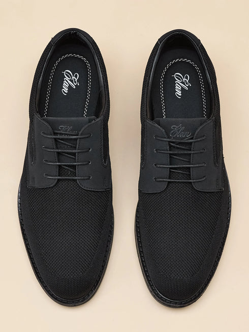 ELAN-17 Black Men's Formal Sneakers