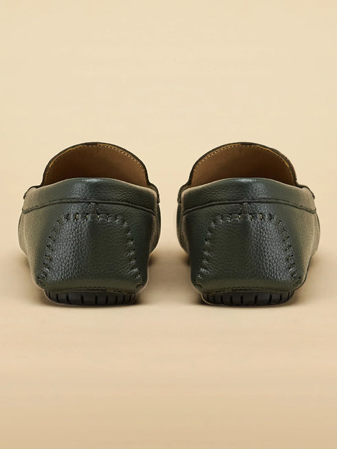 ELAN-19 Olive Men's Loafers