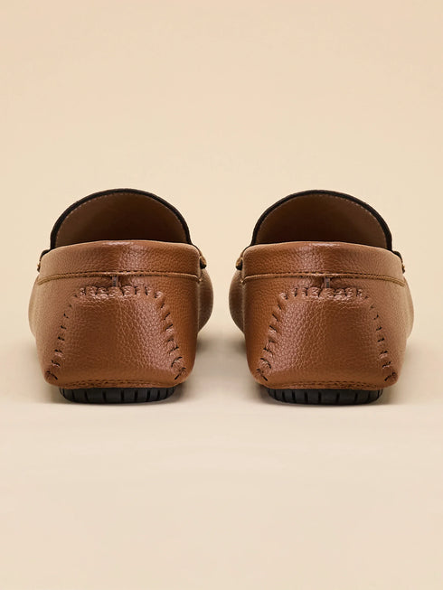 ELAN-19 Tan Men's Loafers