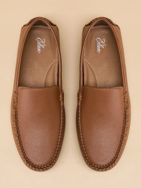 ELAN-19 Tan Men's Loafers