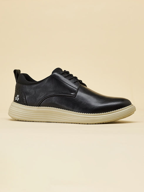 ELAN-20 Black Men's Formal Sneakers