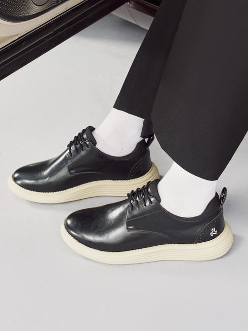 ELAN-20 Black Men's Formal Sneakers
