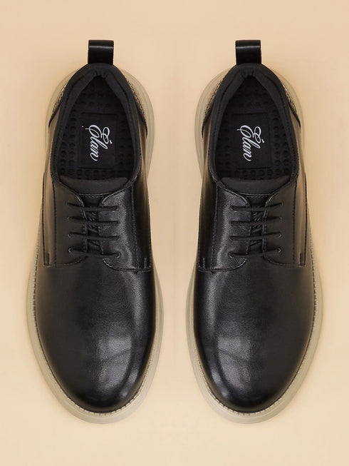 ELAN-20 Black Men's Formal Sneakers