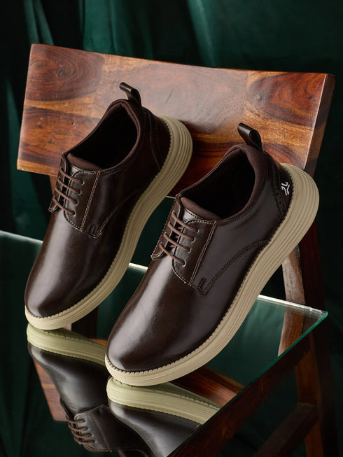 ELAN-20 Brown Men's Formal Sneakers