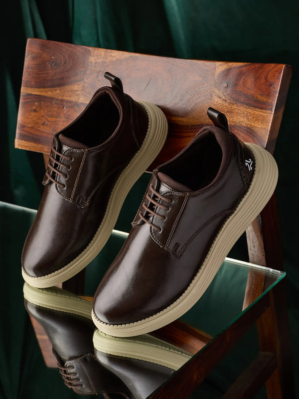 ELAN-20 Brown Men's Formal Sneakers