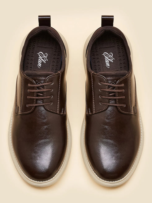 ELAN-20 Brown Men's Formal Sneakers