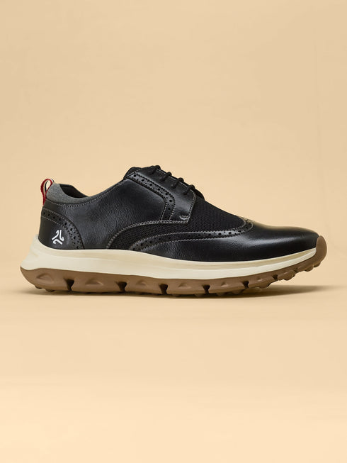 ELAN-21 Black Men's Formal Sneakers