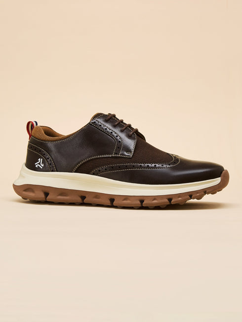 ELAN-21 Brown Men's Formal Sneakers