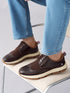 ELAN-21 Brown Men's Formal Sneakers