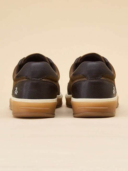 ELAN-22 Brown Men's Formal Sneakers