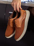 ELAN-23 Tan Men's Formal Sneakers