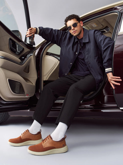 ELAN-23 Tan Men's Formal Sneakers