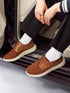ELAN-23 Tan Men's Formal Sneakers