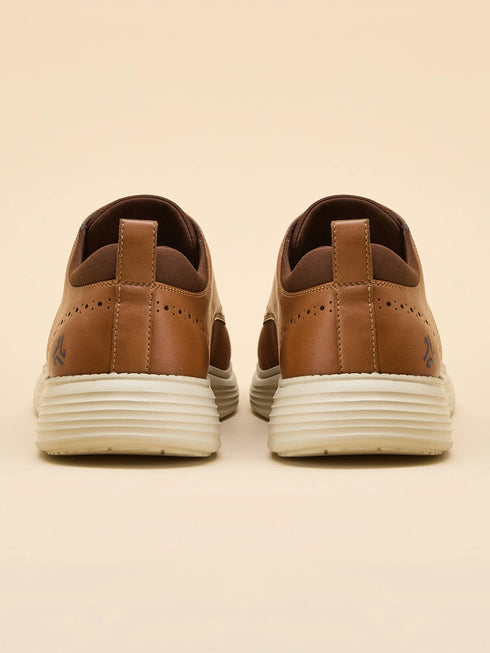 ELAN-23 Tan Men's Formal Sneakers