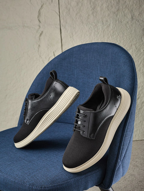 ELAN-23 Black Men's Formal Sneakers