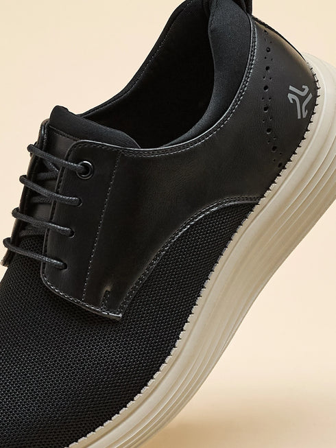 ELAN-23 Black Men's Formal Sneakers