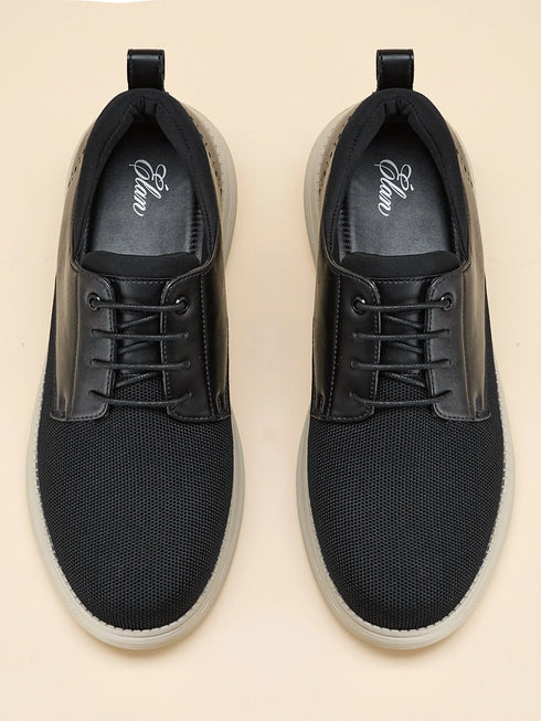 ELAN-23 Black Men's Formal Sneakers
