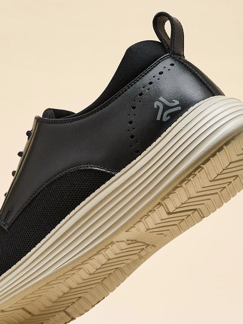 ELAN-23 Black Men's Formal Sneakers