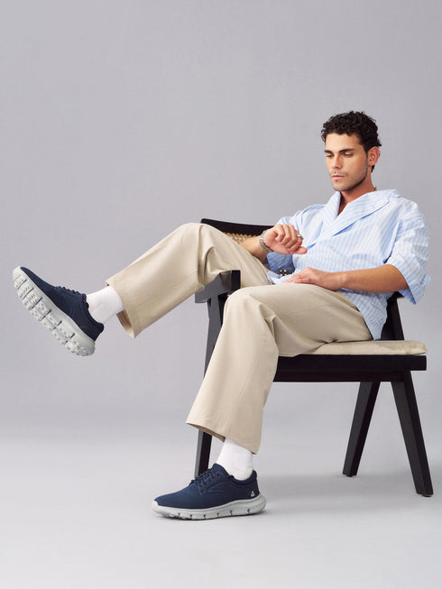 ELAN-24 Navy Men's Formal Sneakers