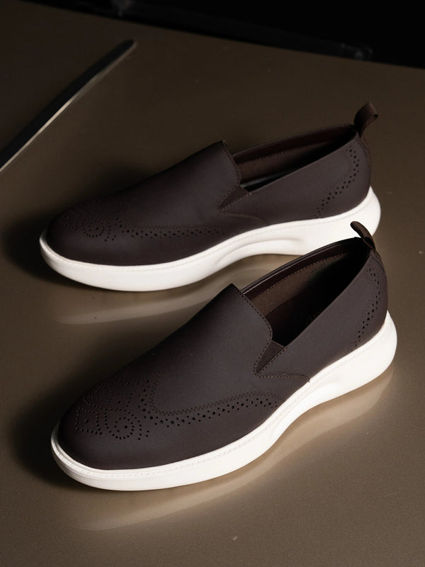 ELAN-25 Brown Men's Formal Sneakers