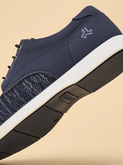 ELAN-26 Navy Men's Formal Sneakers