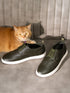 ELAN-27 Olive Men's Formal's Sneakers