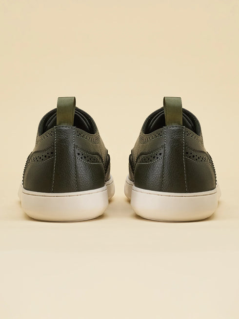 ELAN-27 Olive Men's Formal's Sneakers