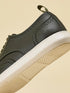 ELAN-27 Olive Men's Formal's Sneakers