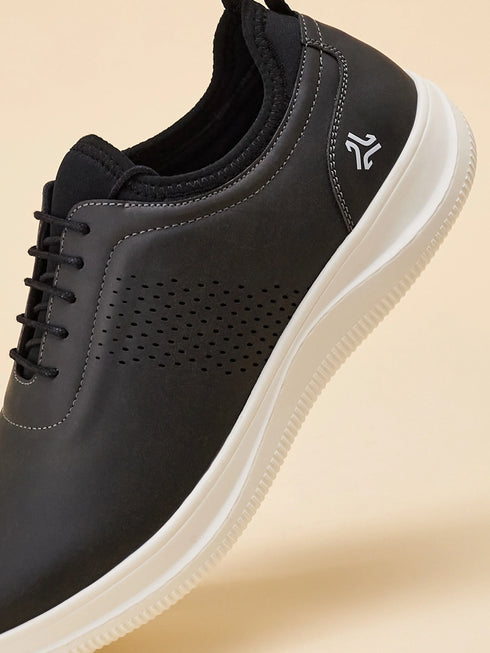 ELAN-28 Black Men's Formal Sneakers