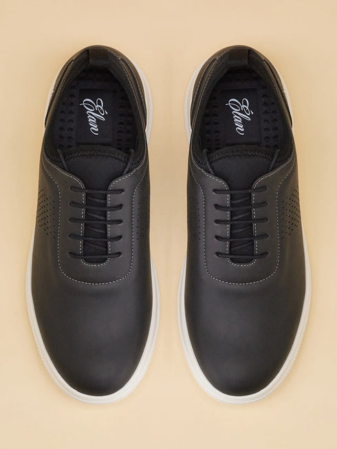 ELAN-28 Black Men's Formal Sneakers