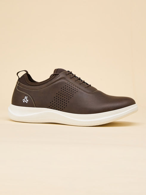 ELAN-28 Brown Men's Formal Sneakers