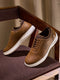 ELAN-28 Tan Men's Formal Sneakers