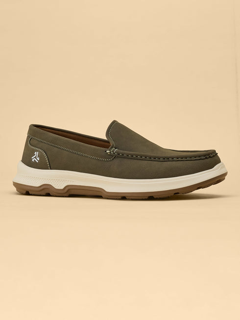 ELAN-29 Olive Men's Loafers