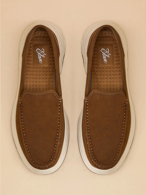 ELAN-29 Tan Men's Loafers